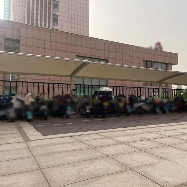 庐山市膜结构电动车棚